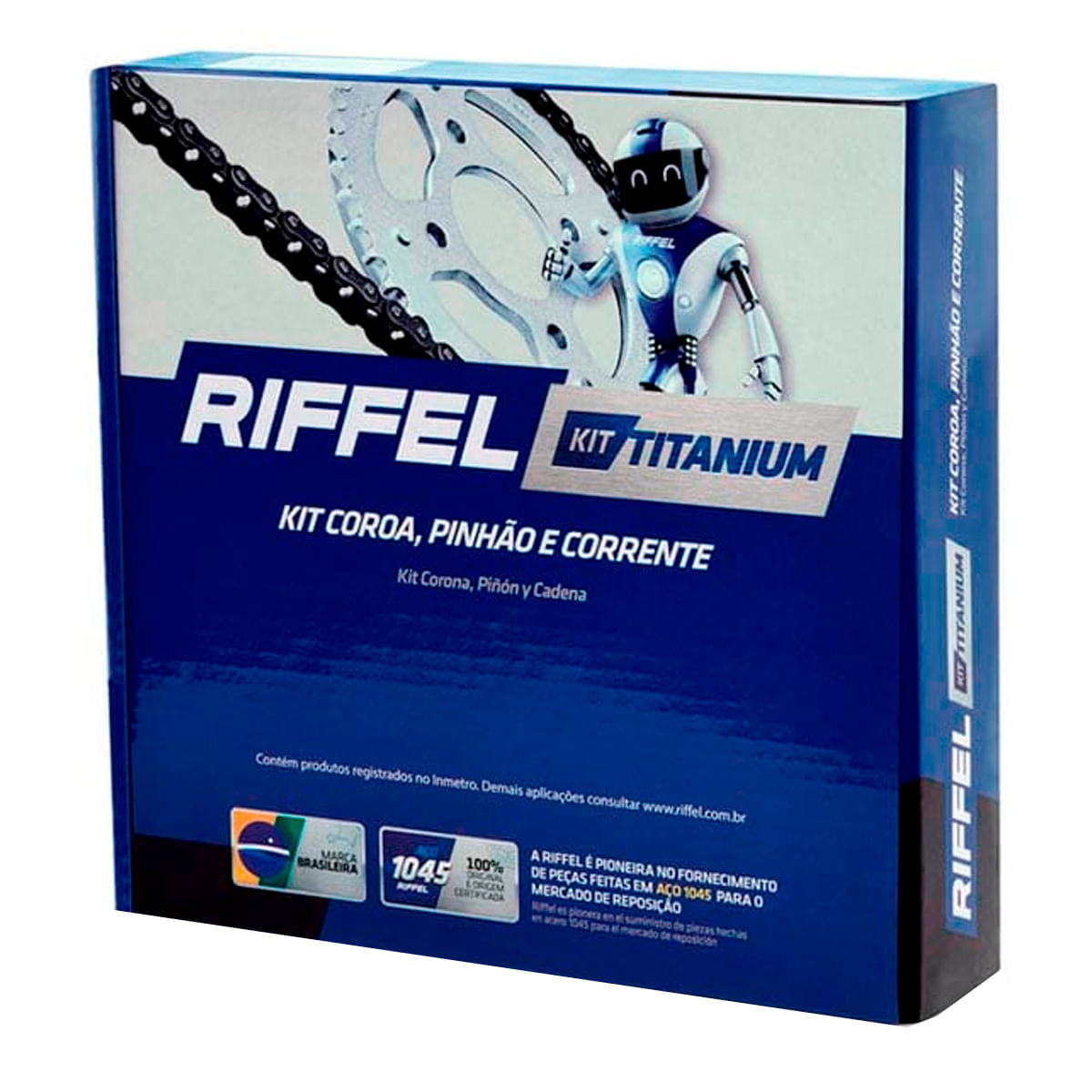 Kit Relação Riffel Kansas 150 2008 Até 2015 sem Retentor